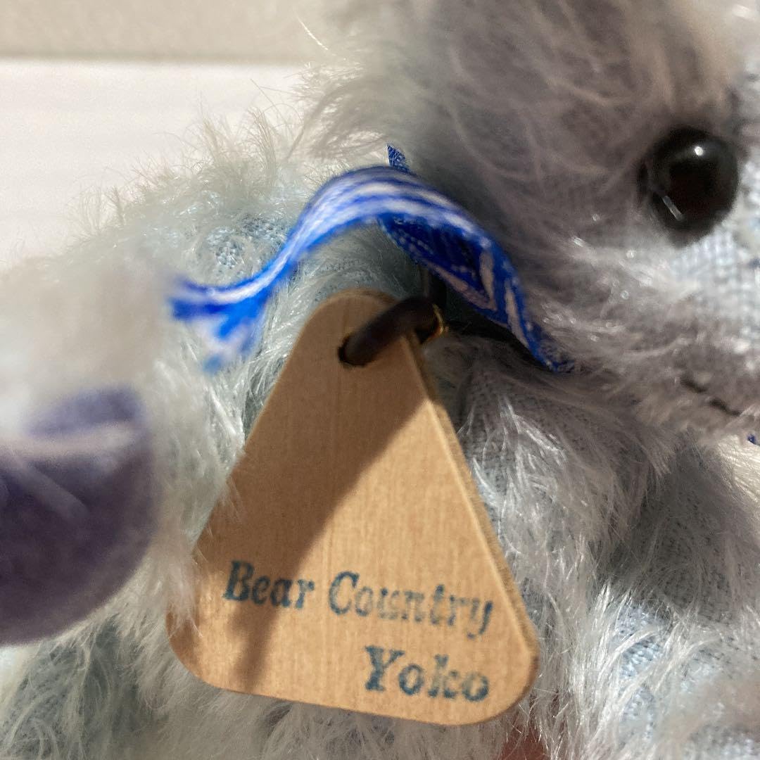 作家さんベア☆洋子ベアD☆テディベア☆ブルー☆美品